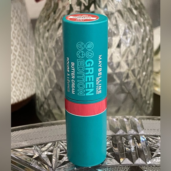 🆕💄 MAYBELLINE GREEN EDITION BUTTER CREAM LIPSTICK IN “FLORAL”. BRAND NEW! - Picture 5 of 6